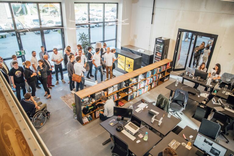 Architektinnen Anja Innauer und Nora Heinzle ist ein offener, flexibler Raum