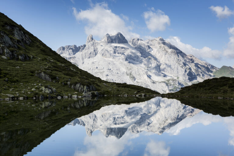 Bergsee Montafon Drei Türme Vorarlberg